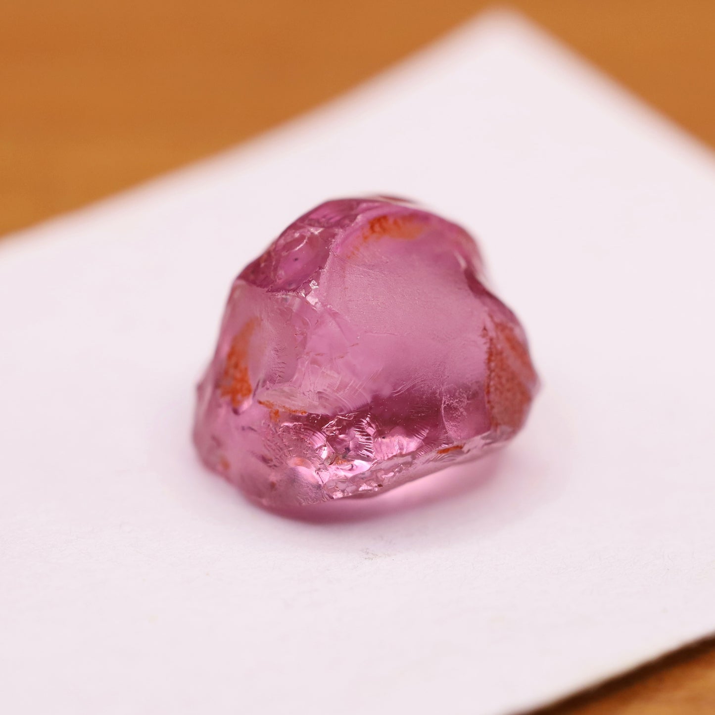 Rare Pastel Pink Malaya Garnet